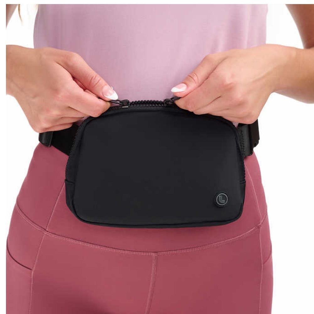 NEW Lole Unisex Belt Bag Black